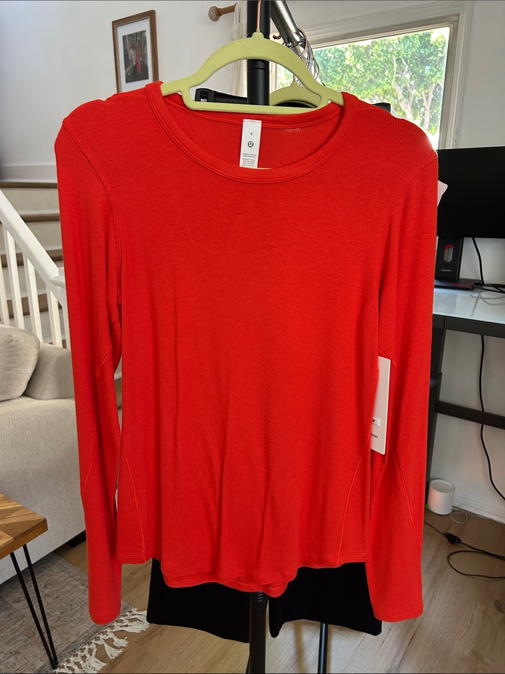 NWT Lululemon Hold Tight Long Sleeve. Size 8. Butter soft.
